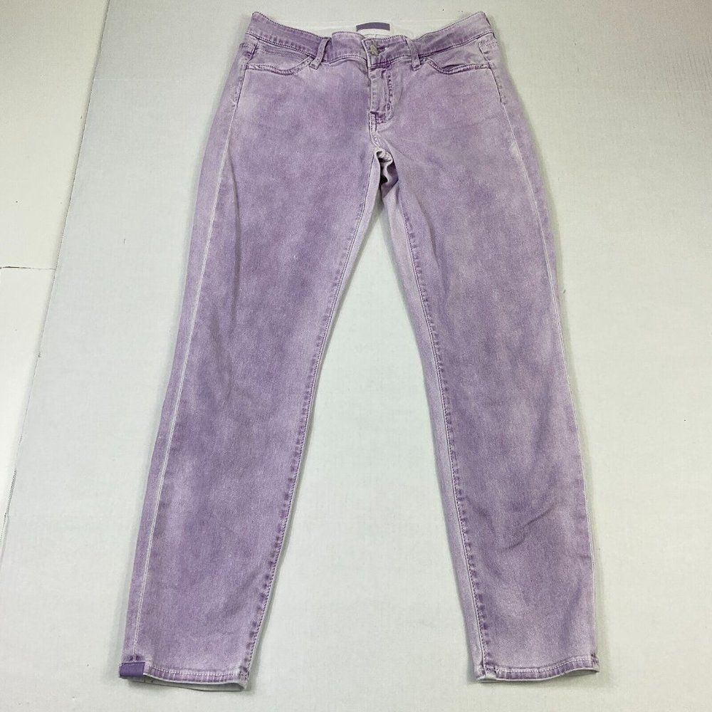 Koral Lavender Cropped Ankle Jeans